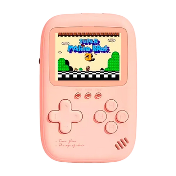 Consola Gamebox Power Bank DY-13 10000mAh 500 Juegos Rosa (v3)