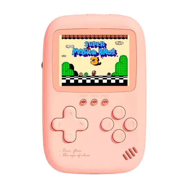 Consola Gamebox Power Bank DY-13 10000mAh 500 Juegos Rosa (v3)