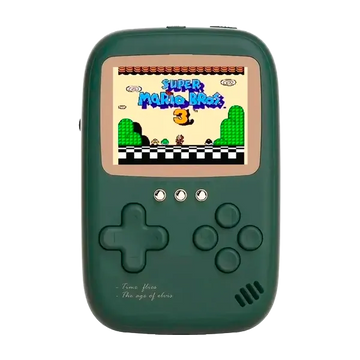 Consola Gamebox Power Bank DY-13 10000mAh 500 Juegos Verde (v2)