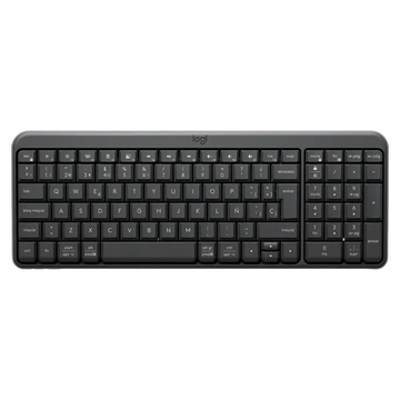 Teclado Logitech K250 Inalámbrico Negro