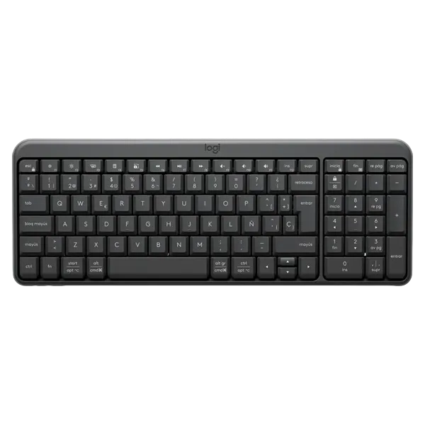Teclado Logitech K250 Inalámbrico Negro