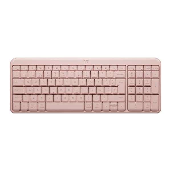 Teclado Logitech K250 Inalámbrico Rosa