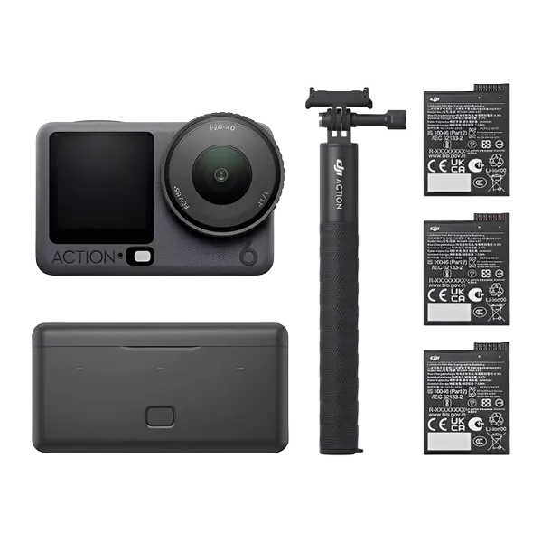 Cámara DJI Osmo Action 6 Adventure Combo