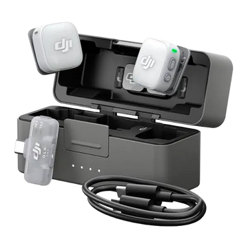 Micrófono DJI Mic Mini 2 (2 TX + 1 RX + Estuche de Carga)