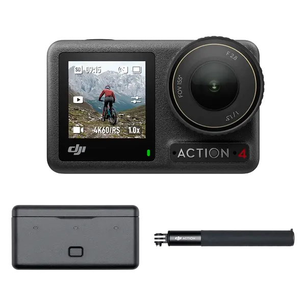 Cámara DJI Osmo Action 4 Adventure Combo