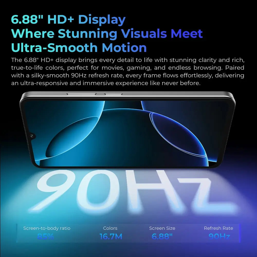 OUKITEL C60 6.88-inch 10000mAh