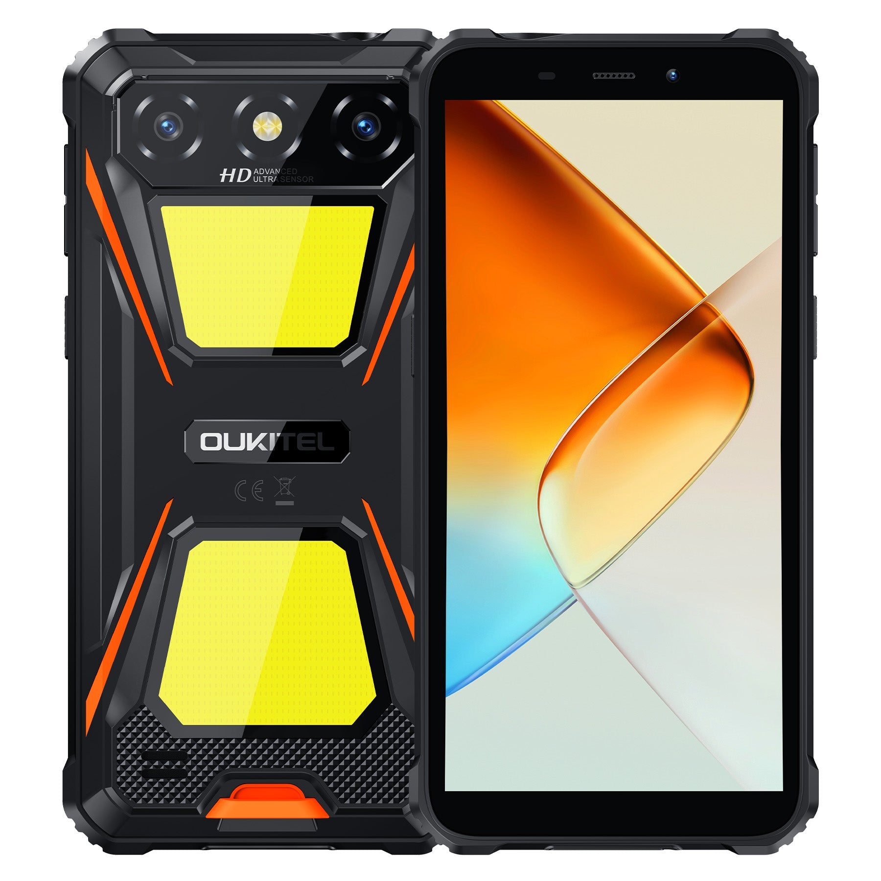 OUKITEL G5 4G Rugged Phone 6 HD+ Display 6300mAh