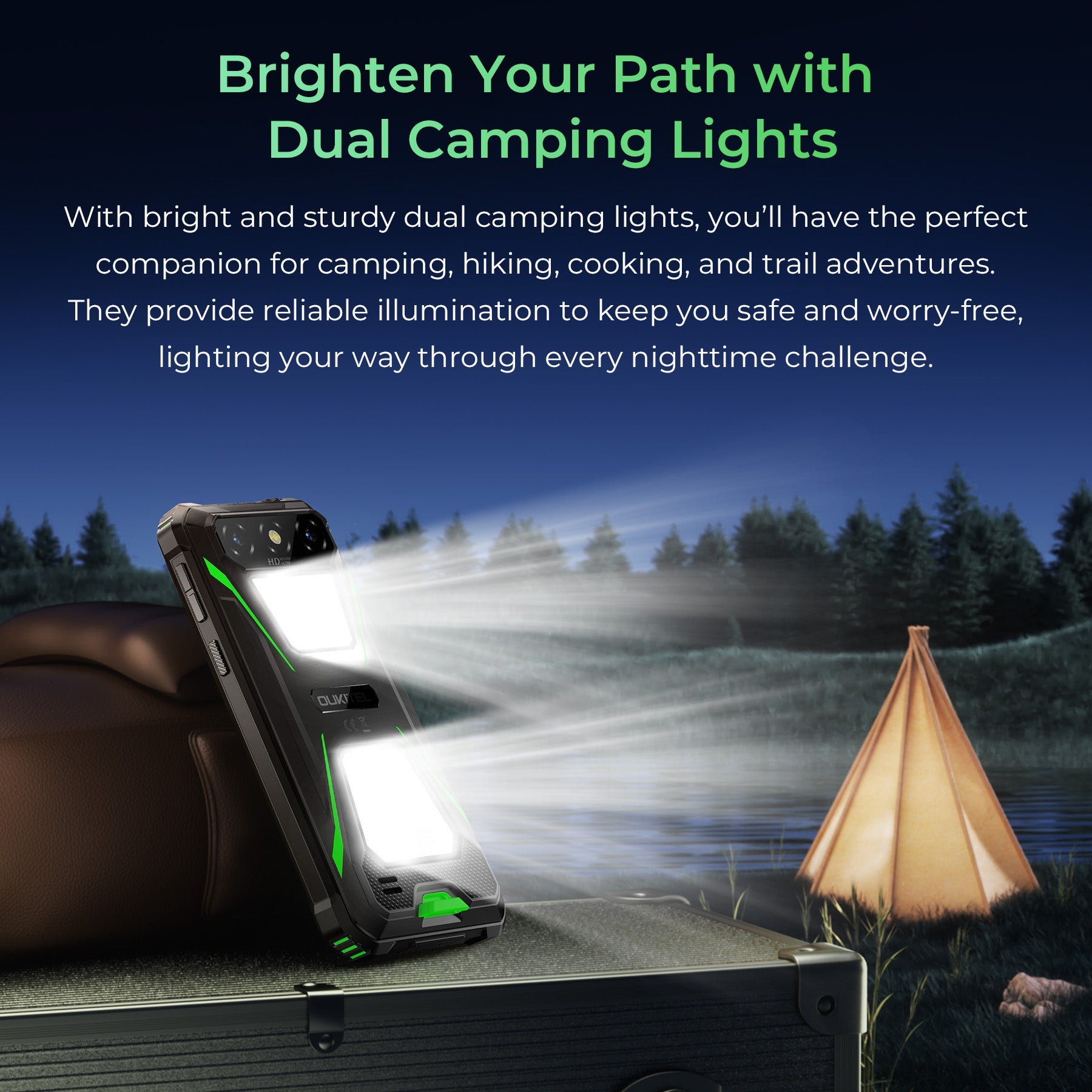 OUKITEL G5 4G Rugged Phone 6 HD+ Display 6300mAh