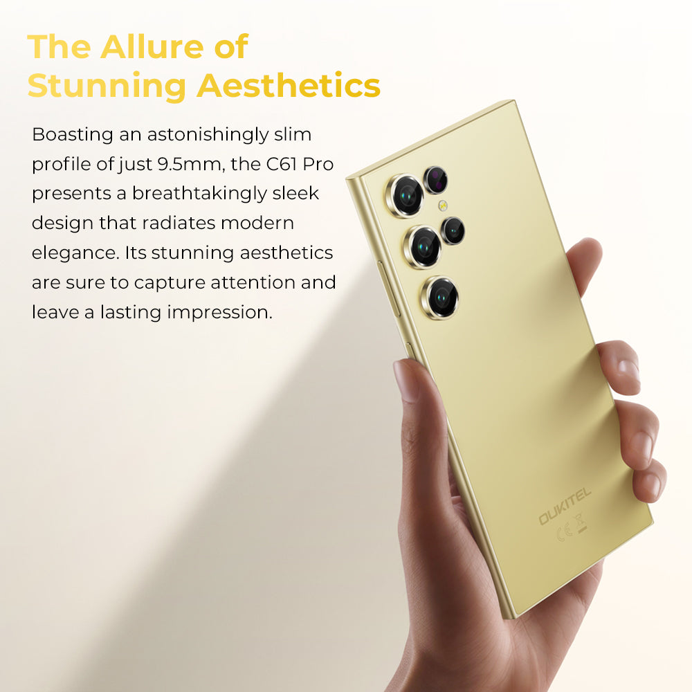 OUKITEL C61 Pro 6.88-inch 5150mAh 9.5mm Ultra-thin
