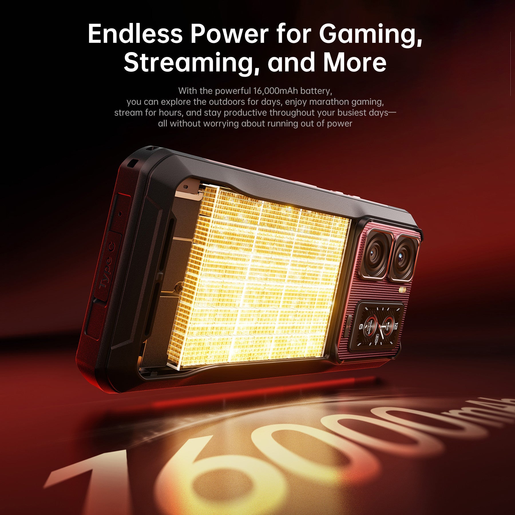 OUKITEL WP300 5G Rugged Phone 6.8" 16000mAh