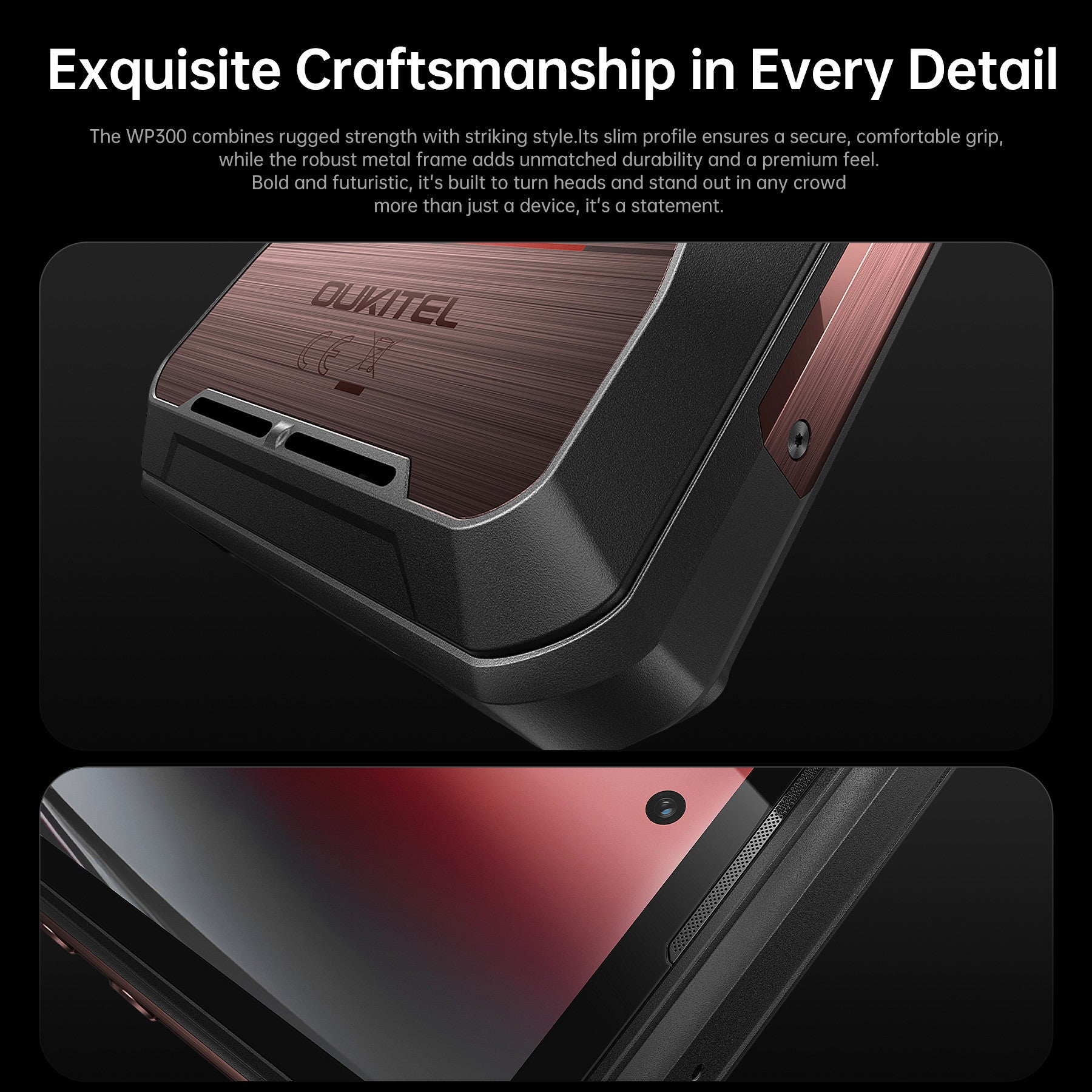 OUKITEL WP300 5G Rugged Phone 6.8" 16000mAh